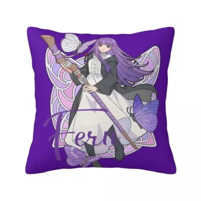 Fern Butterfly Frieren Anime Sousou No Frieren Pillow Cases