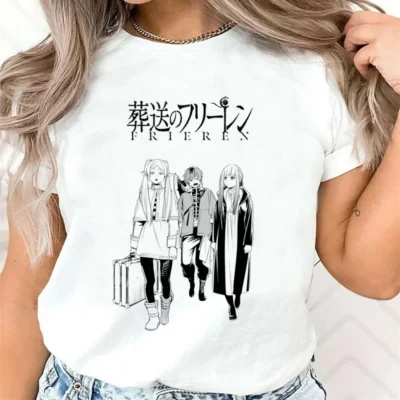 Fern, Himmel Sousou No Frieren T-shirt