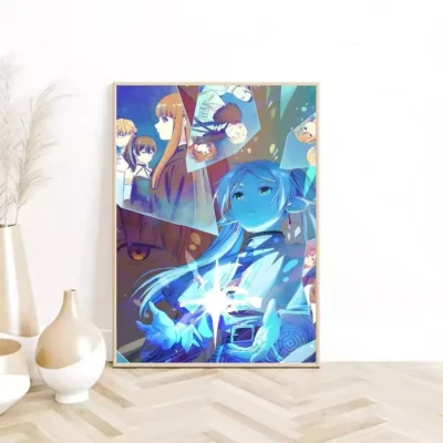 All Characters Anime Frieren Beyond J-Journeys End Wall Art