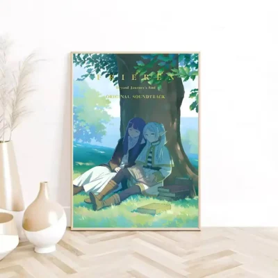 Anime Frieren & Fern Beyond J-Journeys End Wall Art