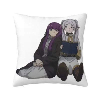 Fern Frieren reads book Anime Sousou No Frieren Pillow Cases