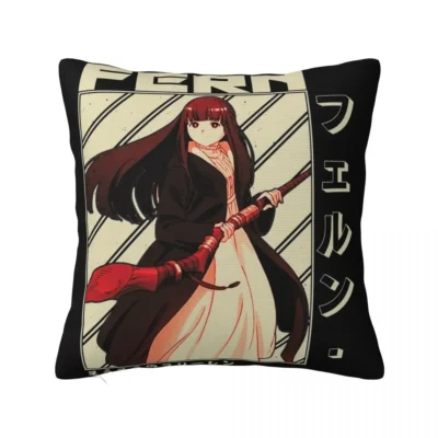 Fern Retro Frieren Anime Sousou No Frieren Pillow Cases