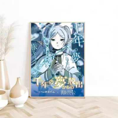 New Anime Frieren Beyond J-Journeys End Wall Art