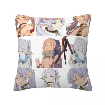 Frieren Emoji Anime Sousou No Frieren Pillow Cases