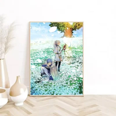 Anime Frieren Himmel Beyond J-Journeys End Wall Art