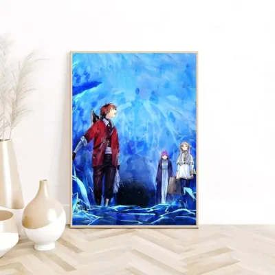Anime Frieren, Fern, Stark Beyond J-Journeys End Wall Art