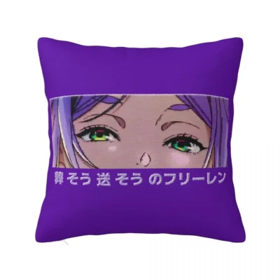 Purple Frieren Anime Sousou No Frieren Pillow Cases