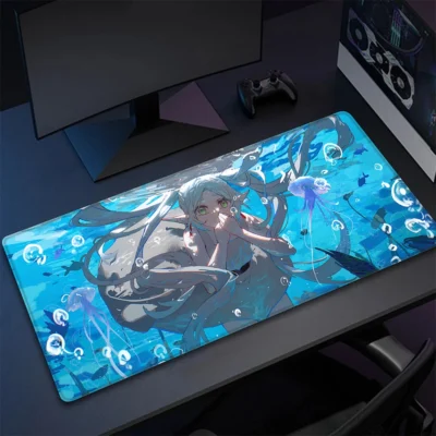 Frieren in the Sea Large Mousepad