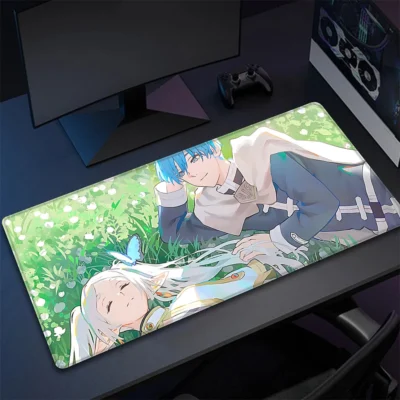 Frieren & Himmel Large Mousepad