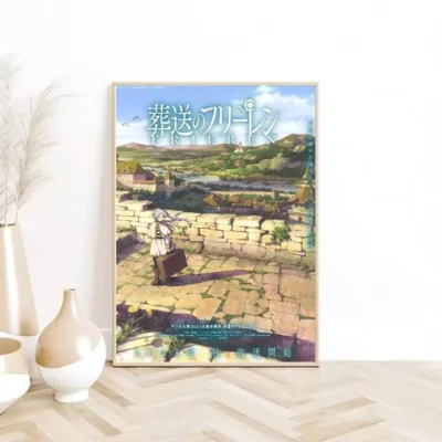 Anime Frieren Beyond J-Journeys End Wall Art