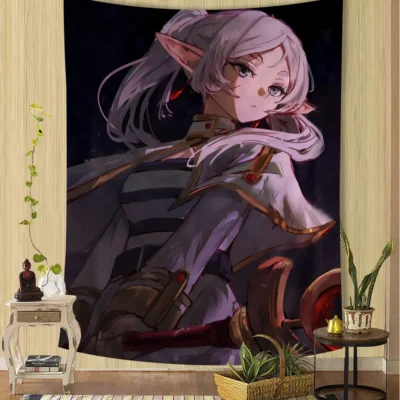 Anime Frieren So Sad Tapestry