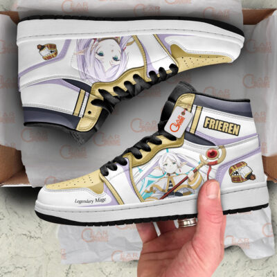 Alternative view of Frieren Custom High-Top Elite Sneakers Magic Slayer Drop