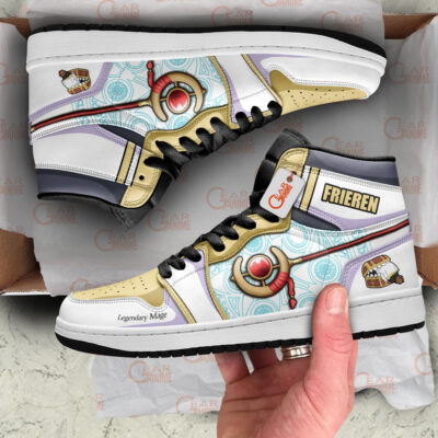 Alternative view of Frieren Custom Custom High-Top Elite Sneakers
