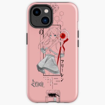 Pink Frieren Iphone Case