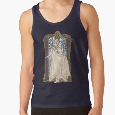Alternative view of Frieren The Elf Mage Beyond Journey S End Tank Top