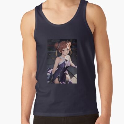 Alternative view of Laufen Frieren Fanart Tank Top