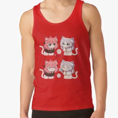 Alternative view of Four Characters Frieren Tank Top