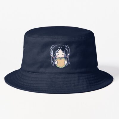 Frieren Chibi Eat Food Bucket Hat