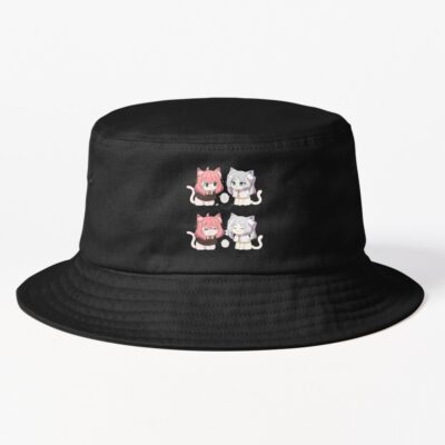 Four Cats Frieren Bucket Hat