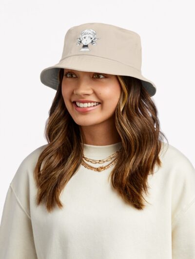 Alternative view of Frieren's face  Bucket Hat