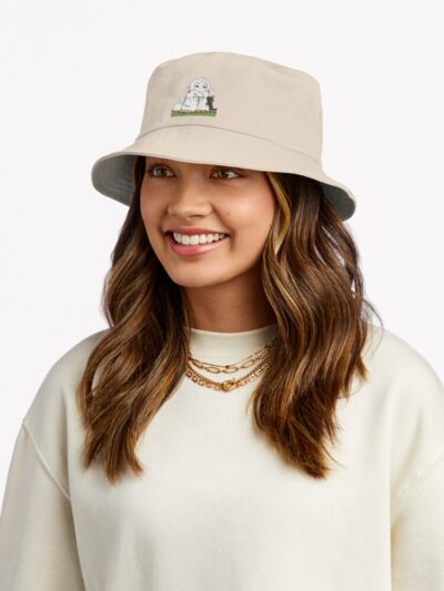Alternative view of Cats And Cozy Frieren Bucket Hat