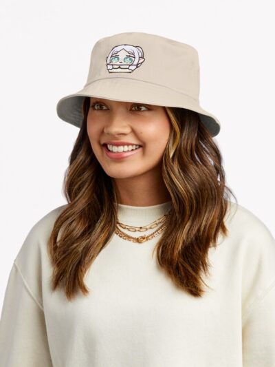 Alternative view of Chibi Frieren Bucket Hat