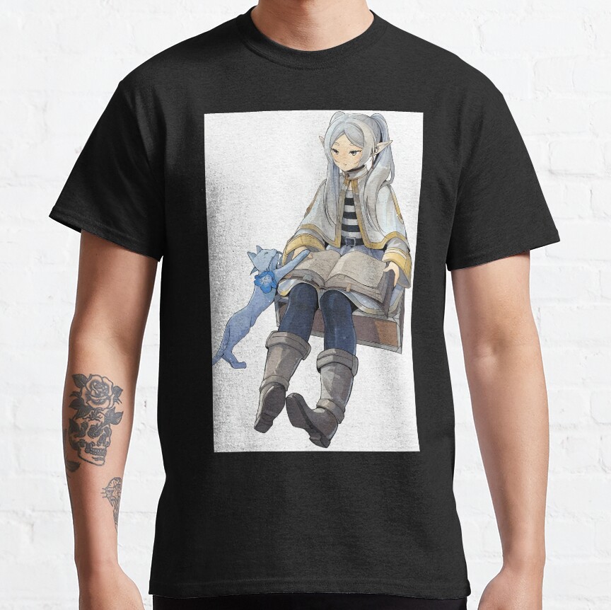 Cat & Frieren T-Shirt - Image 5