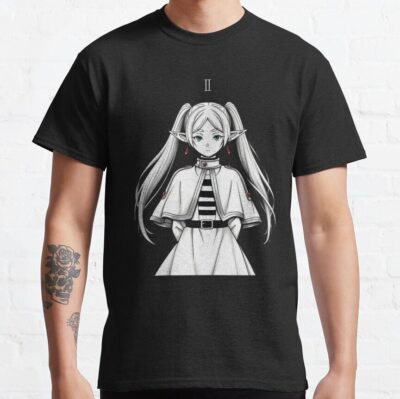 White Design Frieren T-Shirt