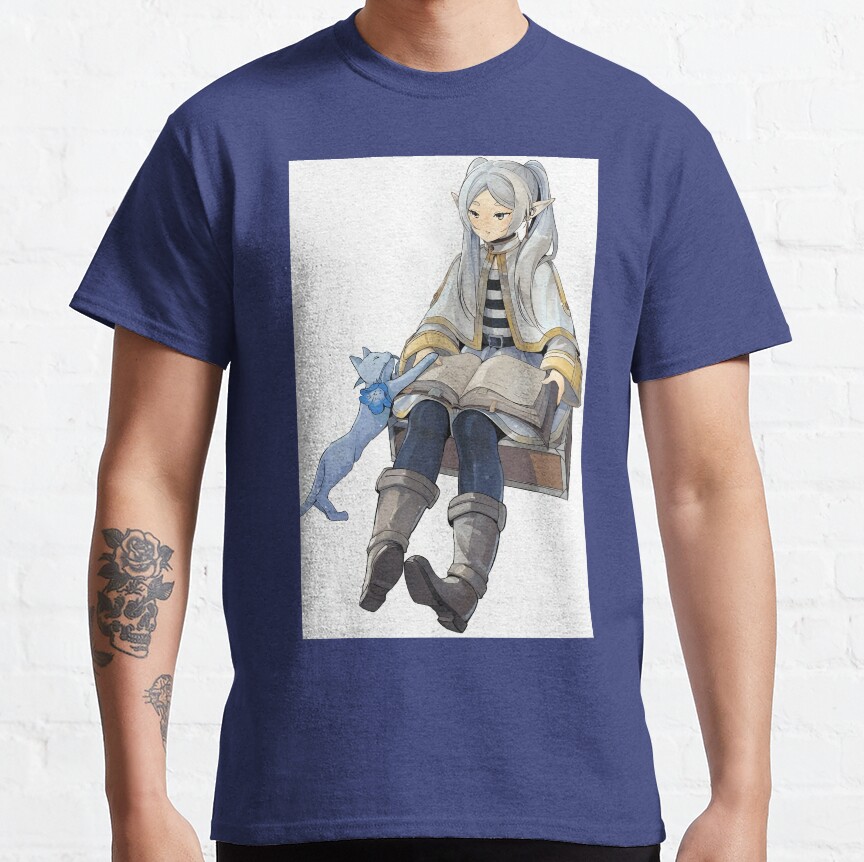 Cat & Frieren T-Shirt - Image 4