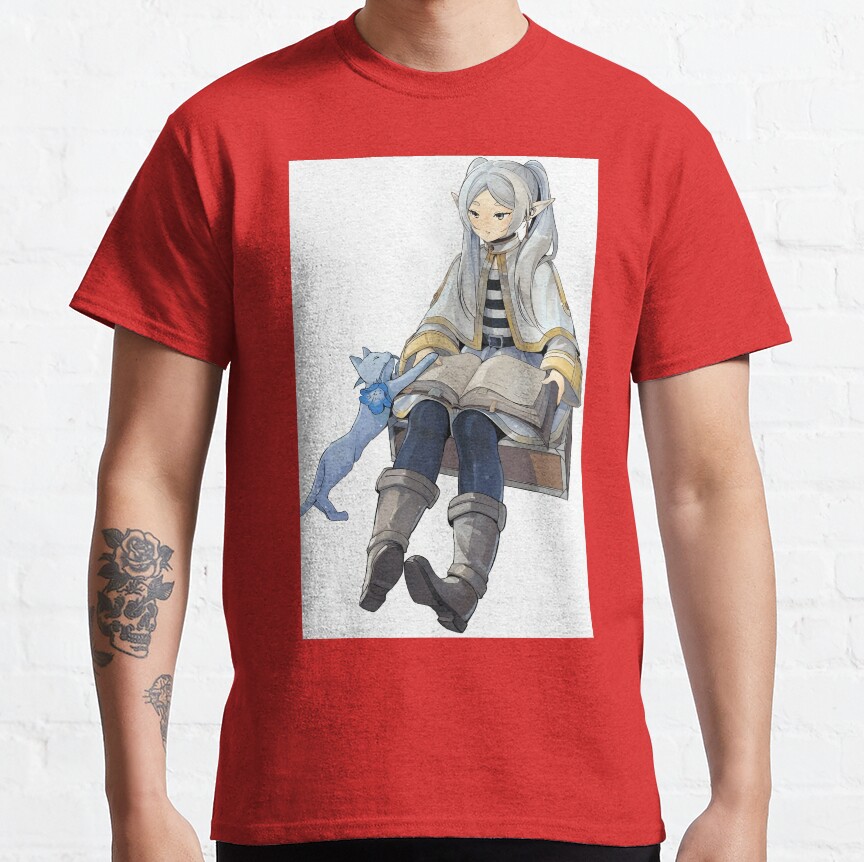 Cat & Frieren T-Shirt - Image 3