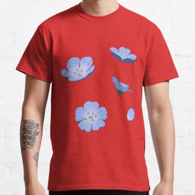 Alternative view of Blue Moon Flower Himmel Favorite Flower Frieren T-Shirt