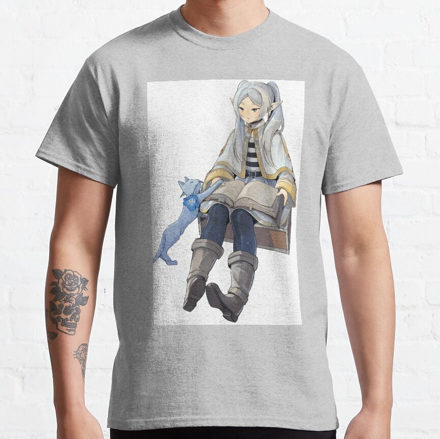 Cat & Frieren T-Shirt - Image 2