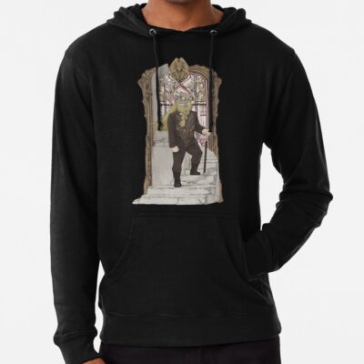 Alternative view of Eisen The Dwarf Warrior Frieren Beyond Journey S End Hoodie