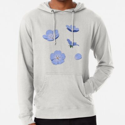 Blue Moon Flower Himmel Favorite Flower Frieren Hoodie