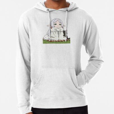 Alternative view of Cats And Cozy Frieren Hoodie