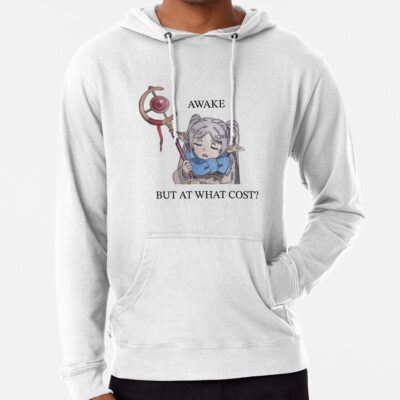 Alternative view of Tired Frieren Meme Hoodie