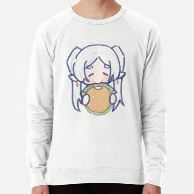 Frieren Chibi Eat Food Sweatshirt