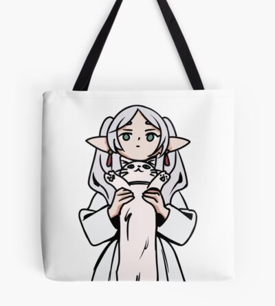 Frieren Cat Tote Bag
