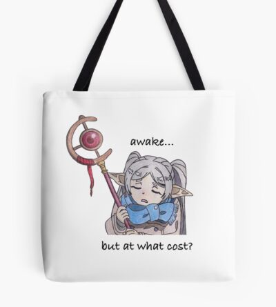 Tired Frieren Meme Tote Bag