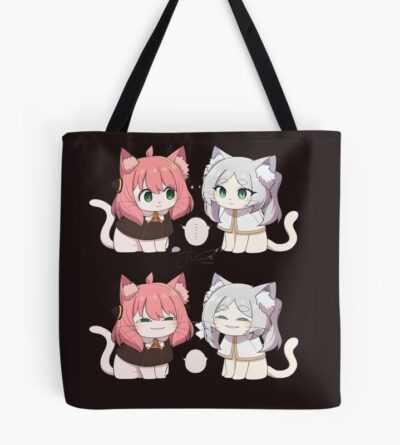 4 Cute Cat Frieren Tote Bag