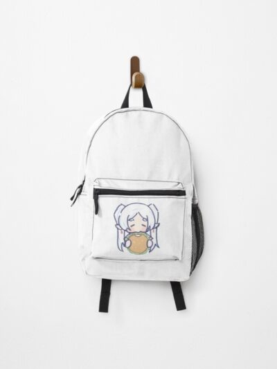 Frieren Chibi Eat Food Backpack