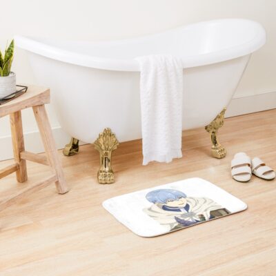 Alternative view of Himmel Sousou No Frieren Frieren Beyond Journey S End Bath Mat