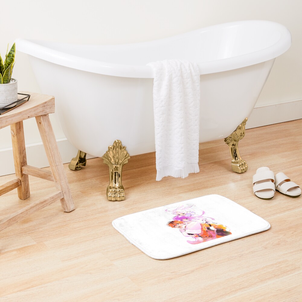 Four Characters Frieren Bath Mat - Image 2