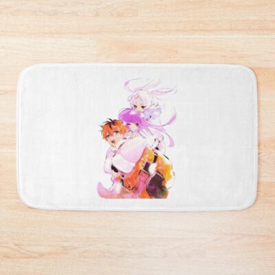 Four Characters Frieren Bath Mat