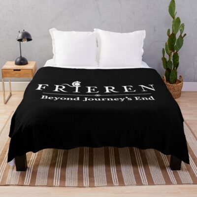 Logo Frieren Throw Blanket