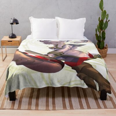 Frieren Sousou No Frieren Throw Blanket