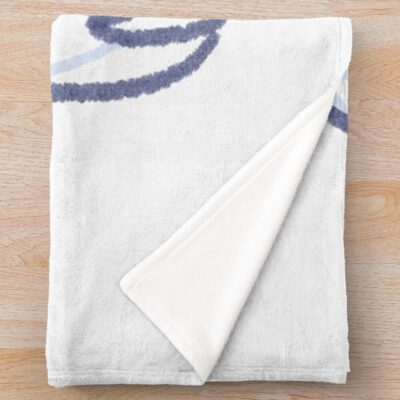 Alternative view of Frieren Chibi Eat Food Throw Blanket