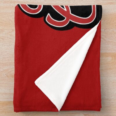 Alternative view of Frieren Merry Christmas Throw Blanket