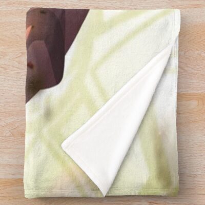 Alternative view of Frieren Sousou No Frieren Throw Blanket