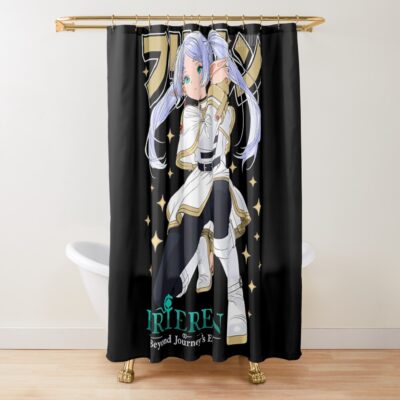 Frieren Beyond Journey S End Shower Curtain